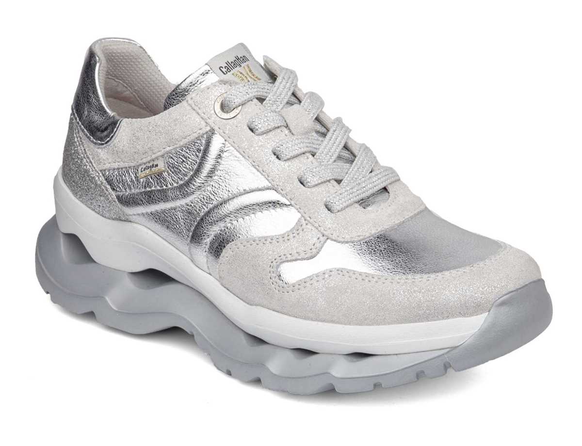 Callaghan 18820 Sole Sneakers Dame Hvide Sølv | HVP3499JS